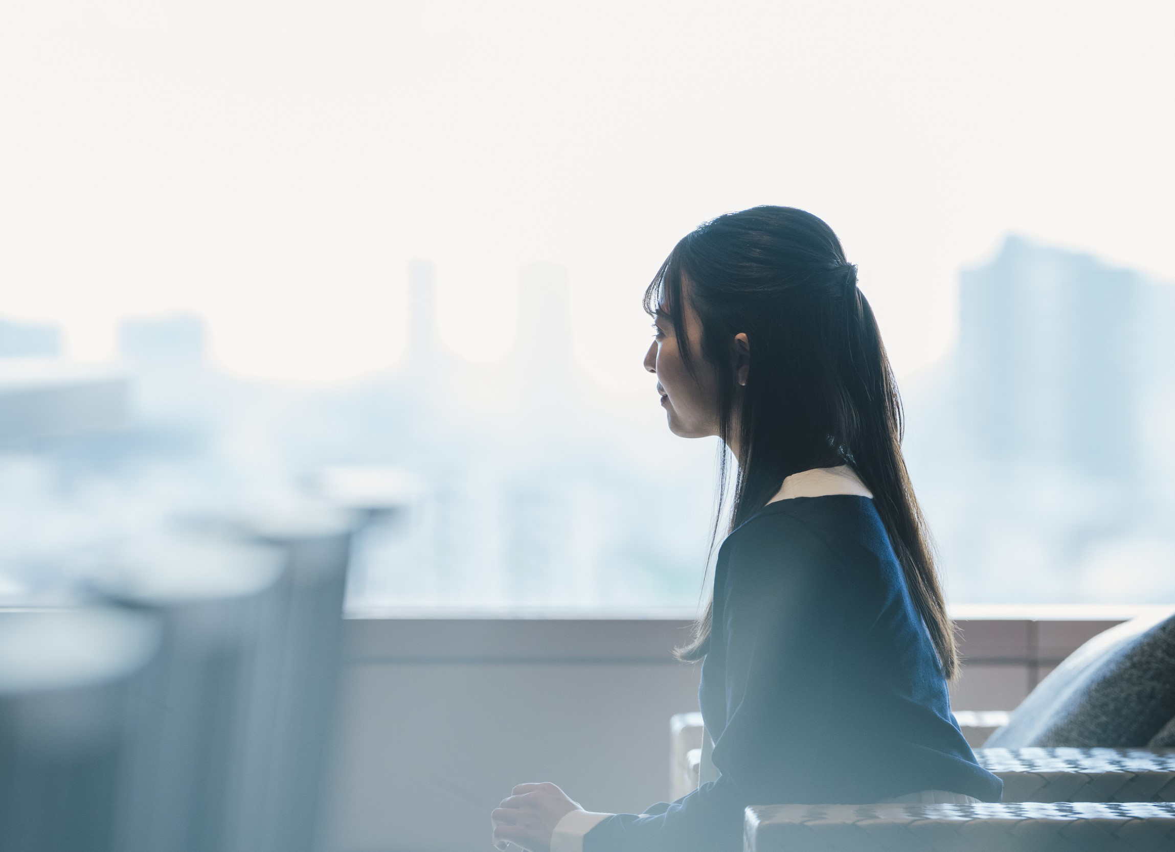 お客さまと話している様子