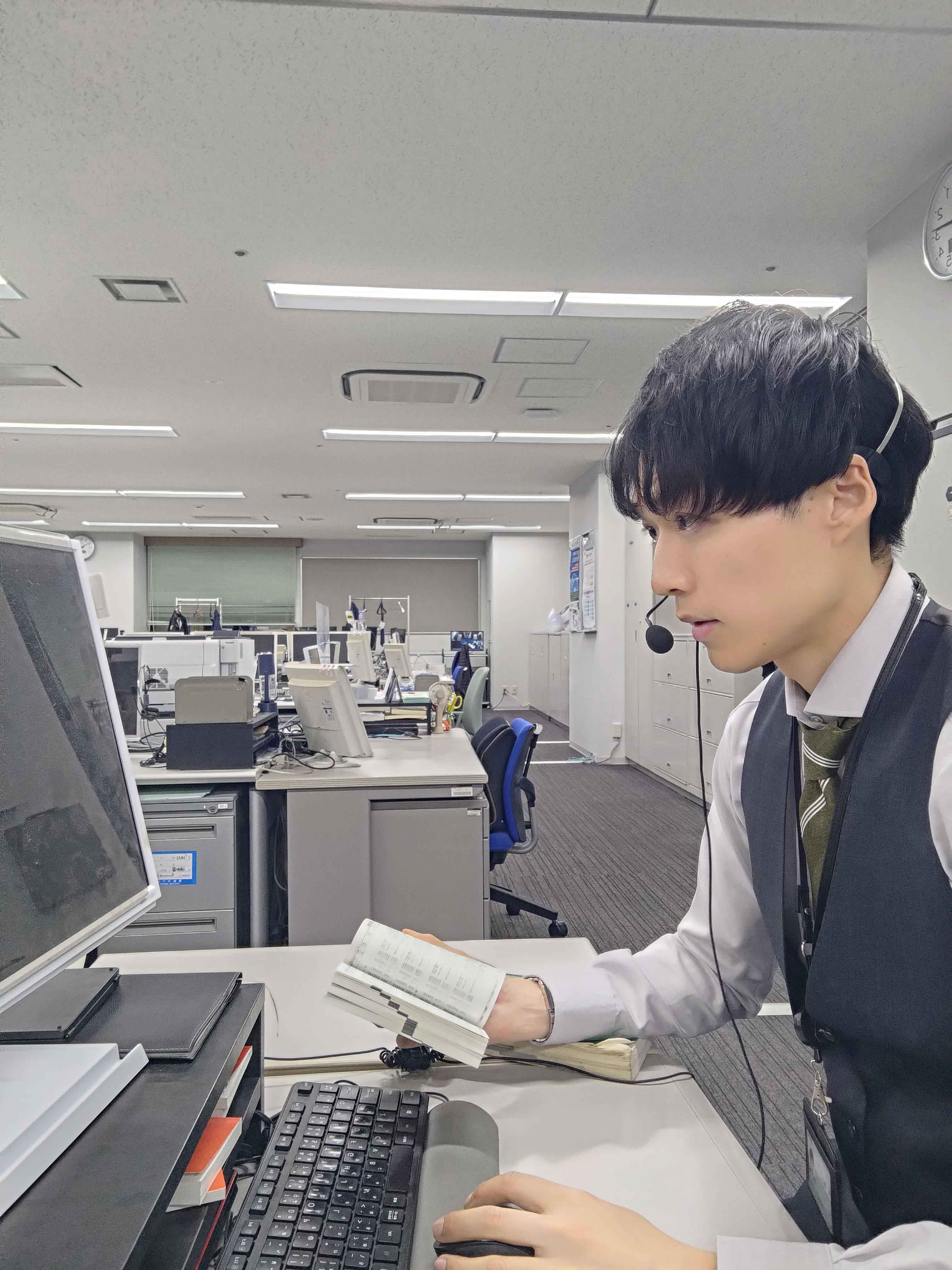 物損種目リーダーをしていた時の様子